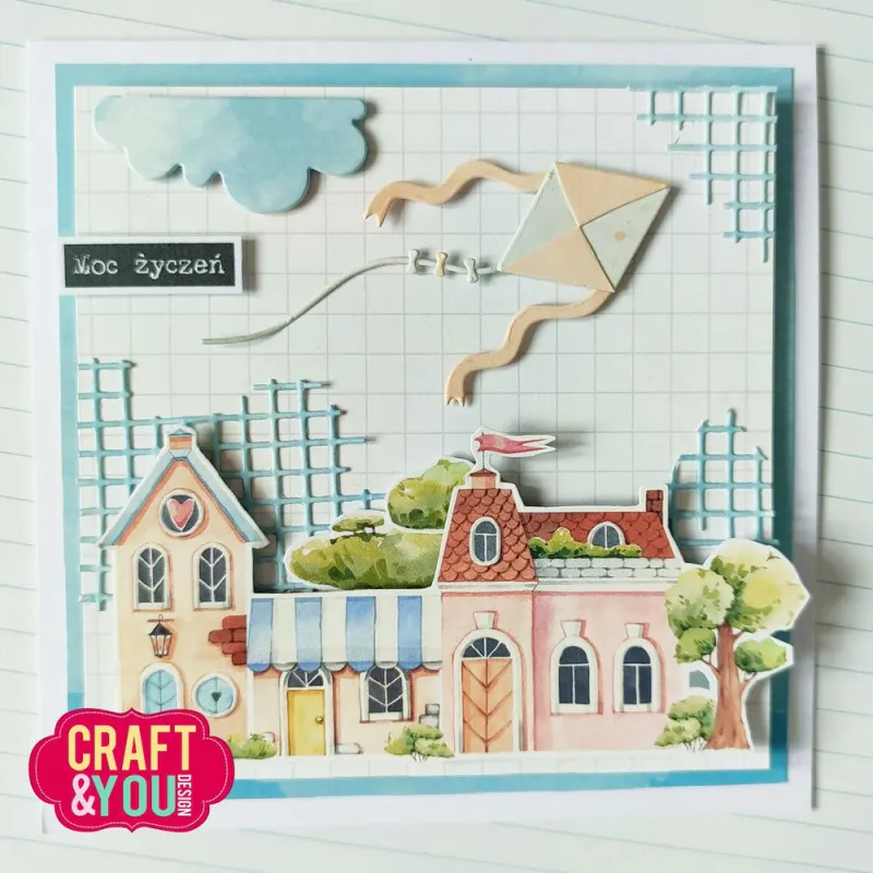 Craft & You Design – Checkered Background Dies (CW289)