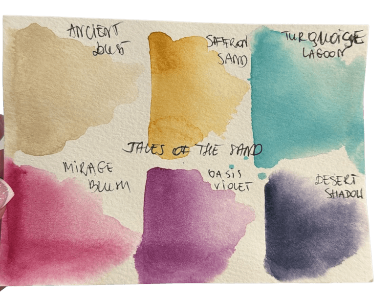 13@rt Tales Of The Sand Mini Watercolor Set
