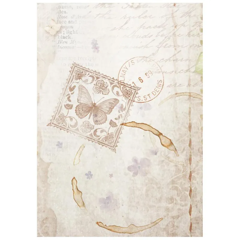 Stamperia – Quiet Days A6 Rice Paper Backgrounds (8 ark)
