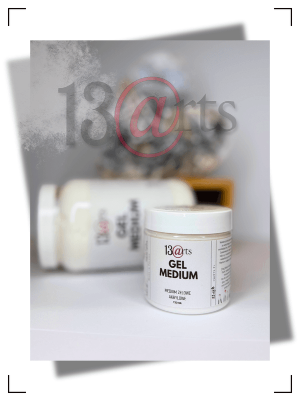 13@rts – Transparent Gel Medium (120 ml)