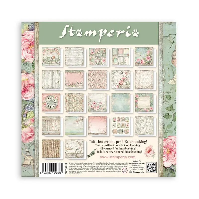 Stamperia – House of Roses 8x8
