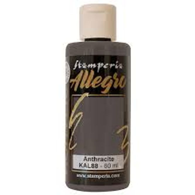 Hovedbilde Stamperia – Allegro Anthracite 60 ml