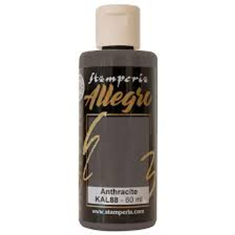 Stamperia – Allegro Anthracite 60 ml