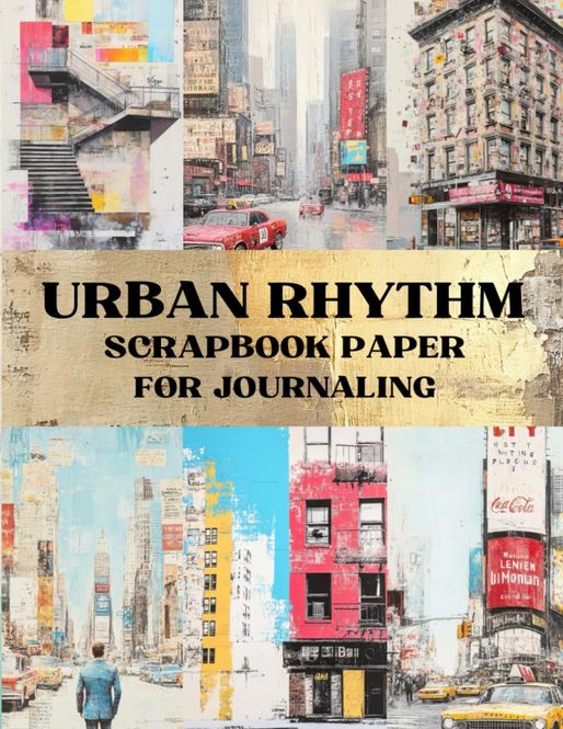 Hovedbilde Urban Rhythm Collage Book – Kate Curry / ...