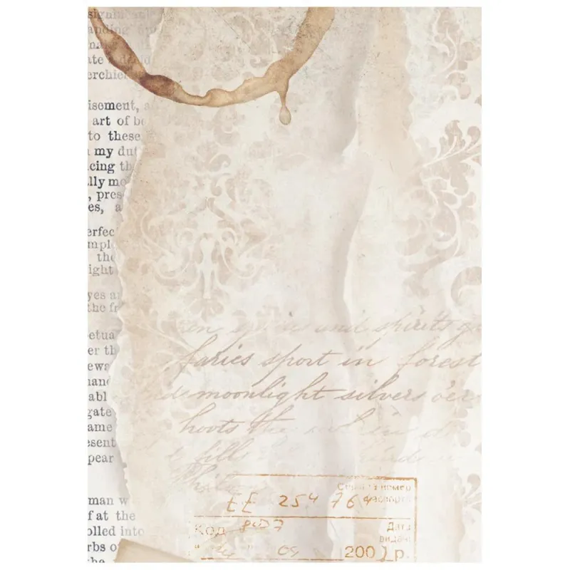 Stamperia – Quiet Days A6 Rice Paper Backgrounds (8 ark)
