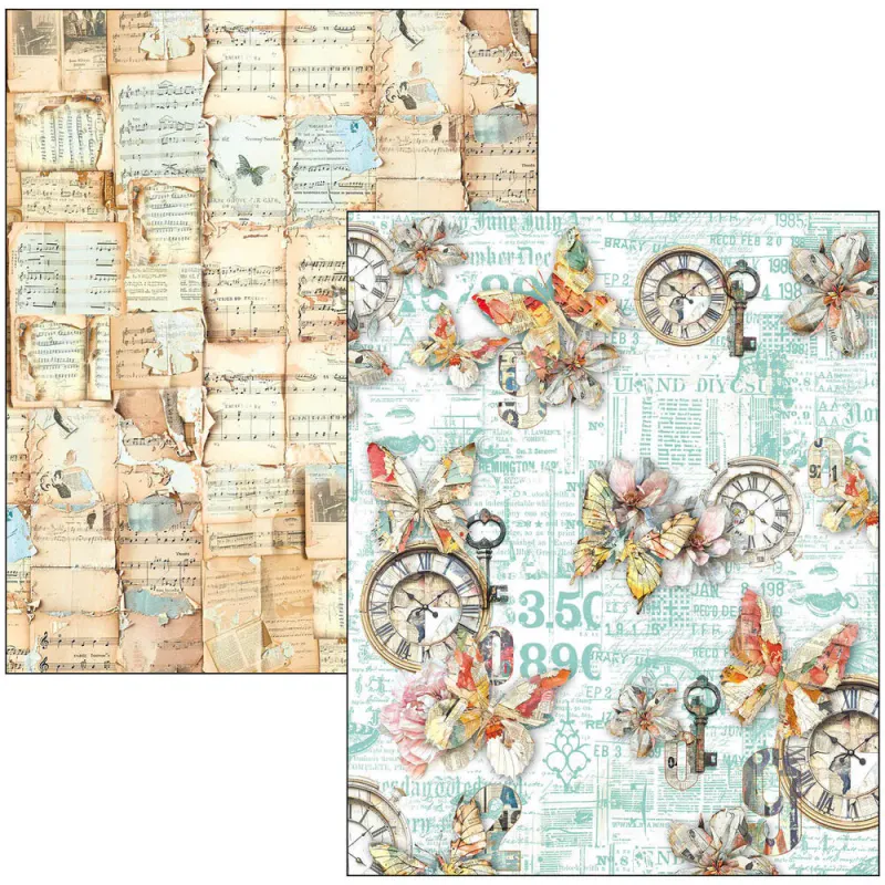 Ciao Bella – The Sound of Spring A4 Maxi Mixed Media Book