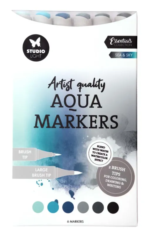 Studio Light – Aqua Markers Sea & Sky (SL-CO-MARK59)