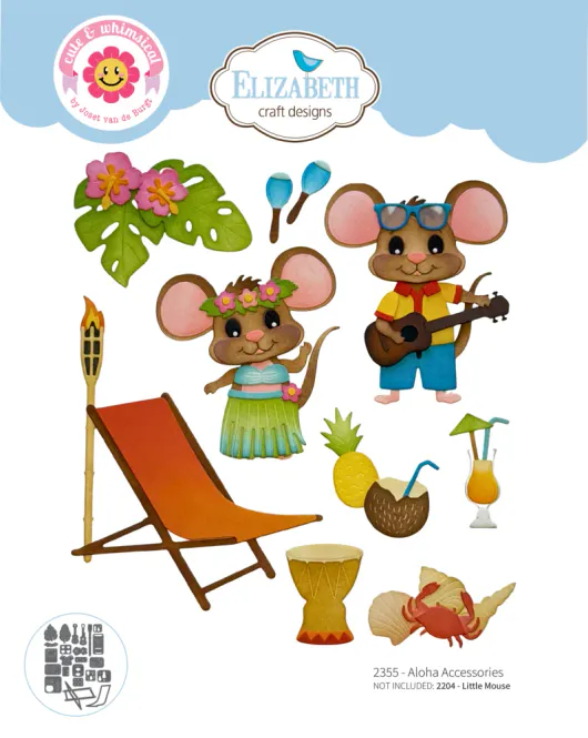 Hovedbilde Elizabeth Craft Designs Destination Fun Die ...