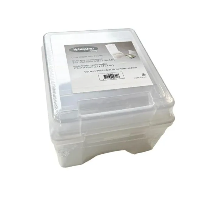 Hovedbilde HobbyGros – Storage Case Keeper with 6 ...