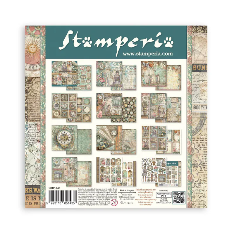 Stamperia – Gardens of Time 8x8