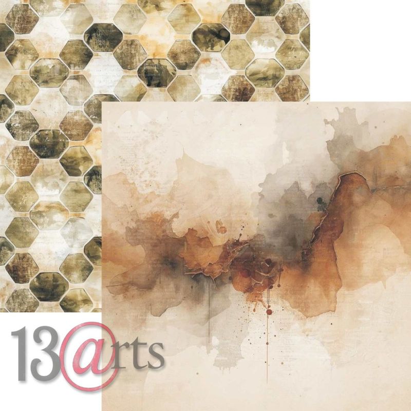 13@rt Retroteca Paper Pad 12x12