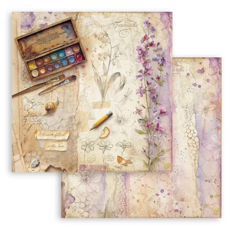 Stamperia All Around 12x12 Inch Paper Pack