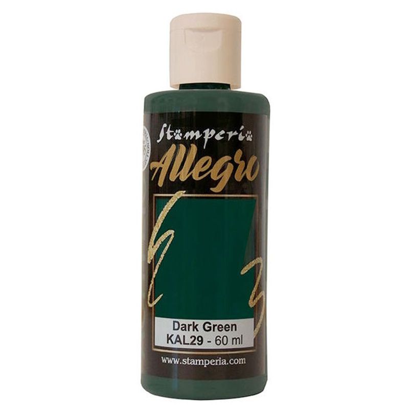 Stamperia – Allegro Dark Green 60 ml