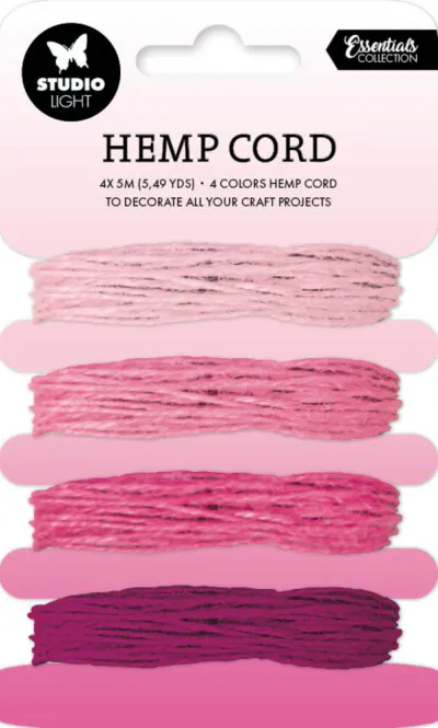 Hovedbilde Studiolight – Hemp Cord | Shades of Pink