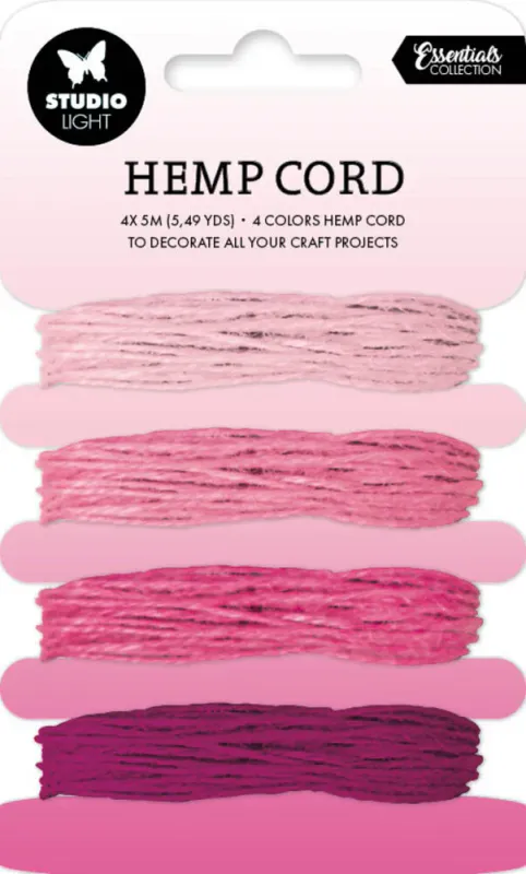 Studiolight – Hemp Cord | Shades of Pink
