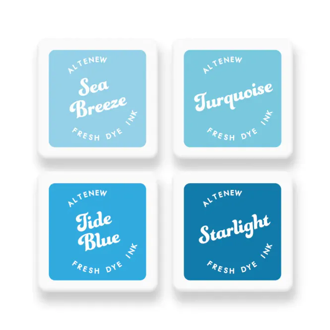 Hovedbilde Deep Blue Seas Fresh Dye Ink Mini Cube Set