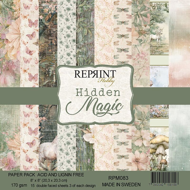 Reprint – Hidden Magic Paper Pack 8x8