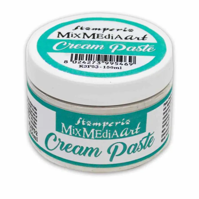Hovedbilde Stamperia Cream Paste 150ml White