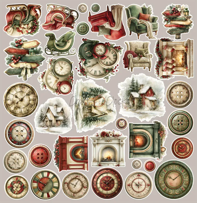 Craft O’Clock Spirit of Christmas Extras Set Mix