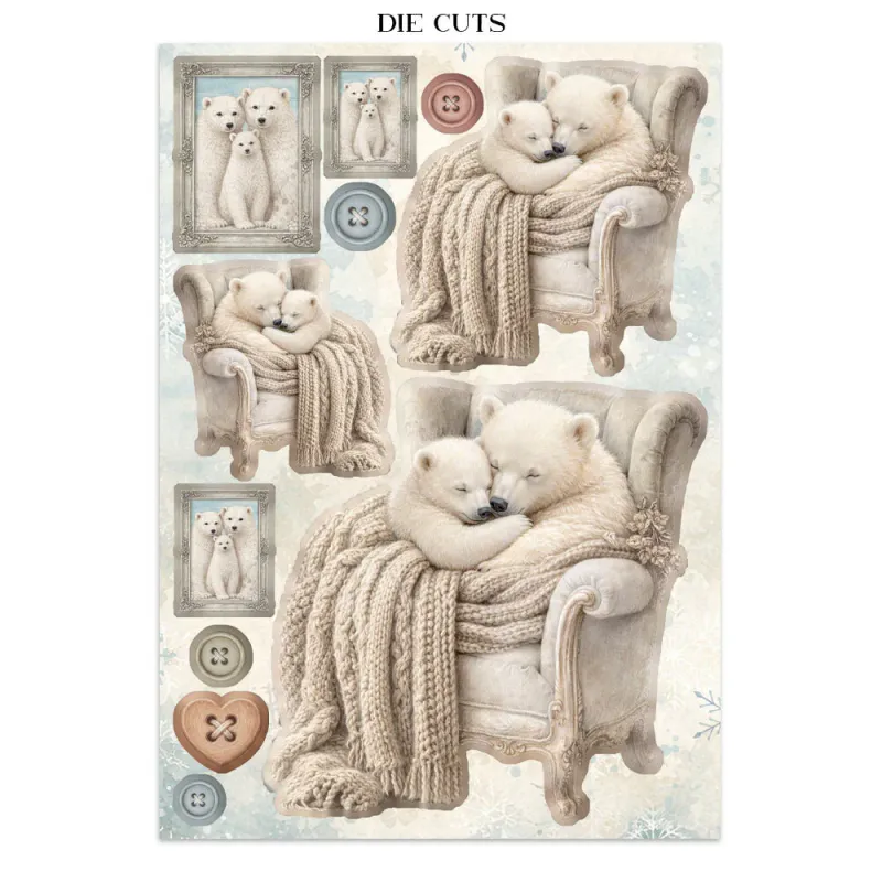 Stamperia White Christmas Junk Journal A5 – Focus Points