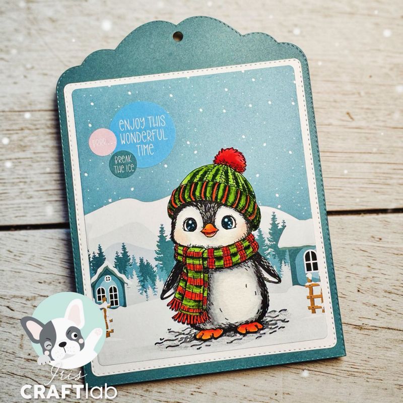Creative Craftlab Friendz – Benjamin Clear Stamp (CCL-FR-STAMP960)