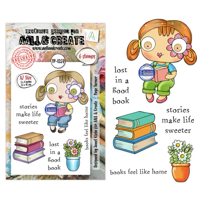 Hovedbilde AALL & Create A7 Clear Stamp Set – Page ...