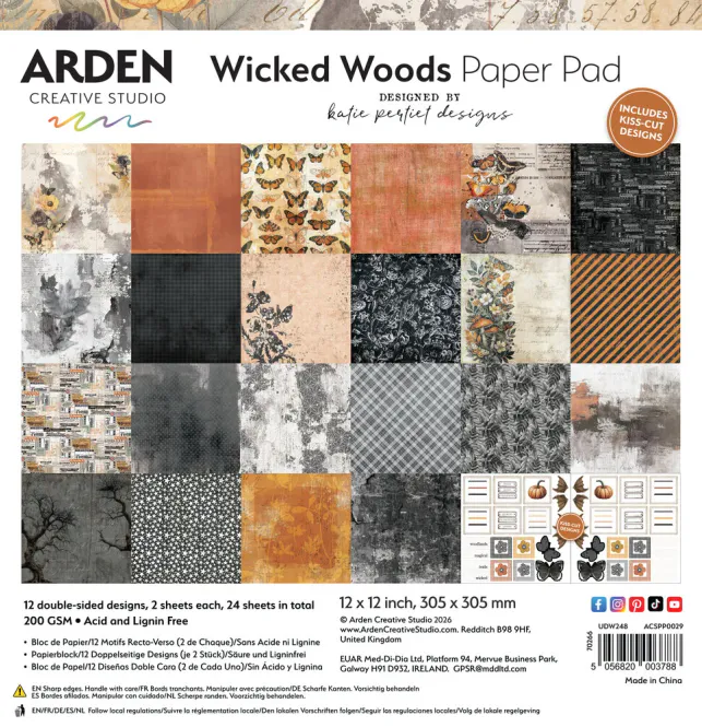 Hovedbilde Arden Creative Studio – Wicked Woods Paper ...