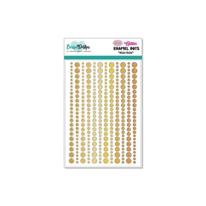 Hovedbilde CarlijnDesign – Glitter Enamel Dots Holo ...