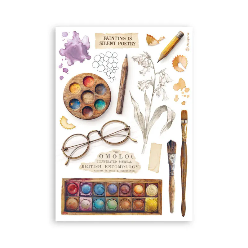 Stamperia – All Around A5 Washi Pad (8 ark)