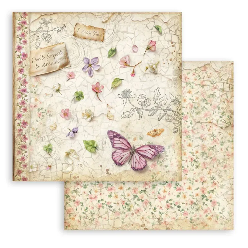 Stamperia All Around 12x12 Inch Paper Pack