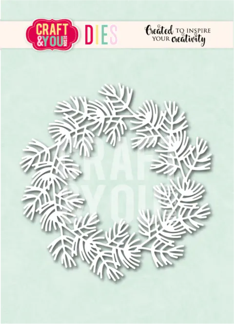 Hovedbilde Craft & You Design – Pine Wreath Dies ...
