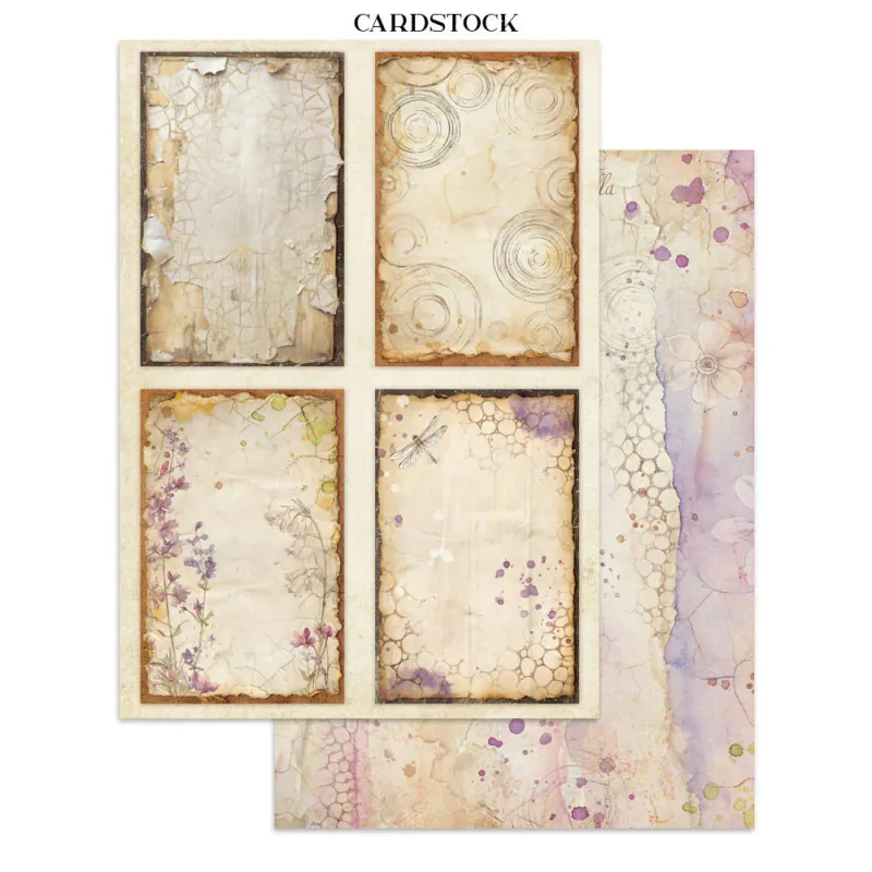 Stamperia – All Around Junk Journal Stickers, Backgrounds & Cut-Outs