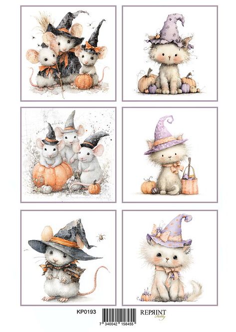 Hovedbilde Reprint – Enchanted Halloween Klippark A4 ...