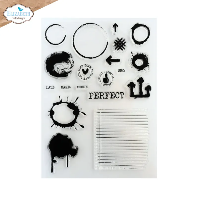 Elizabeth Craft Designs – Beautifully Worn Stamps 