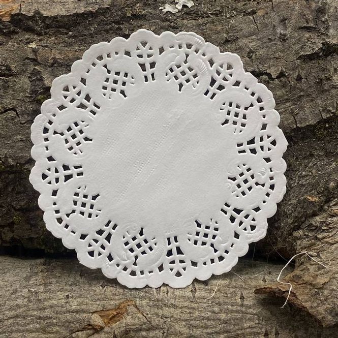 Hovedbilde Papirdesign – Doilie Hvit