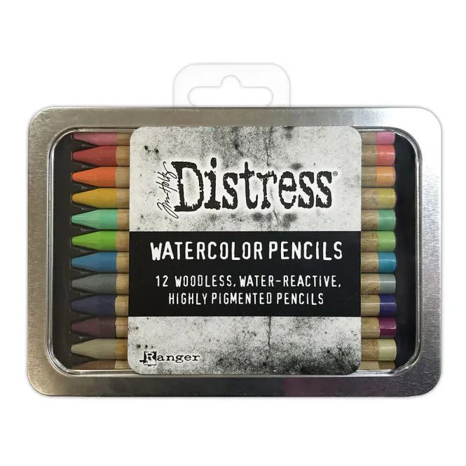 Hovedbilde Tim Holtz Distress Akvarellblyanter Sett 2 (12 ...