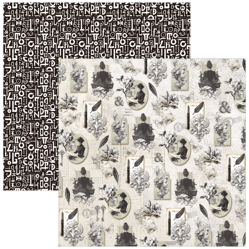 Ciao Bella – Typographic Paper Pad 8x8