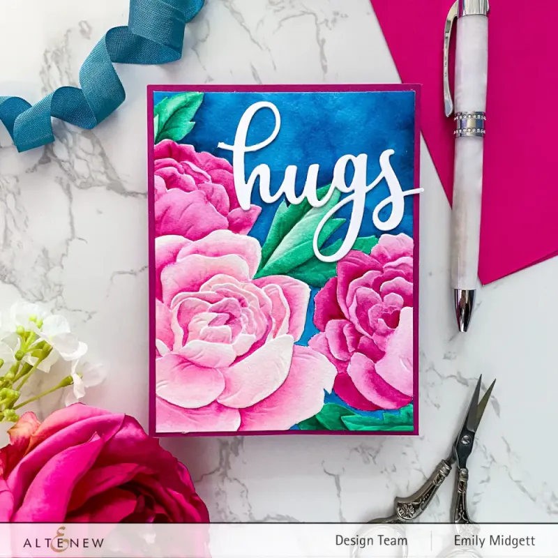 Altenew – Cupped Blossoms 3D Embossing Folder 6