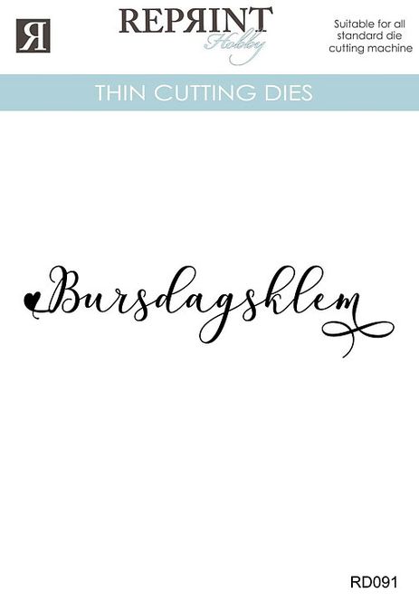 Hovedbilde Reprint – Dies Bursdagsklem – 94 x 55 ...