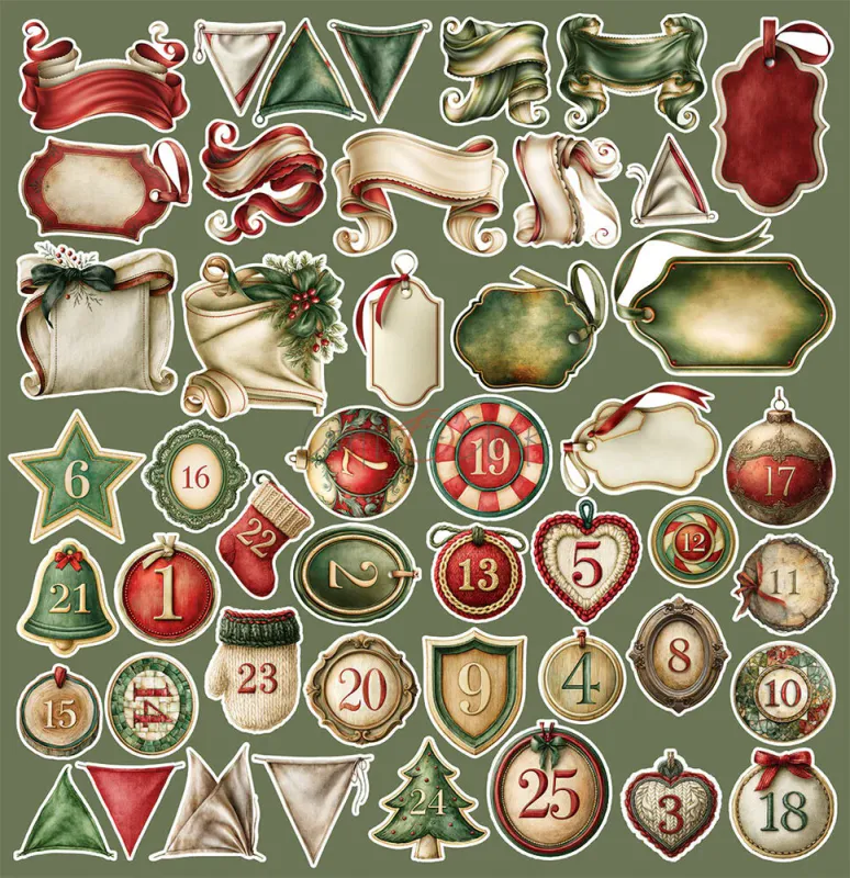 Craft O’Clock Spirit of Christmas Extras Set Mix