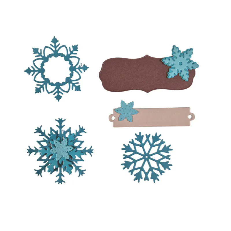 Stamperia Christmas Snowfall Dies A6