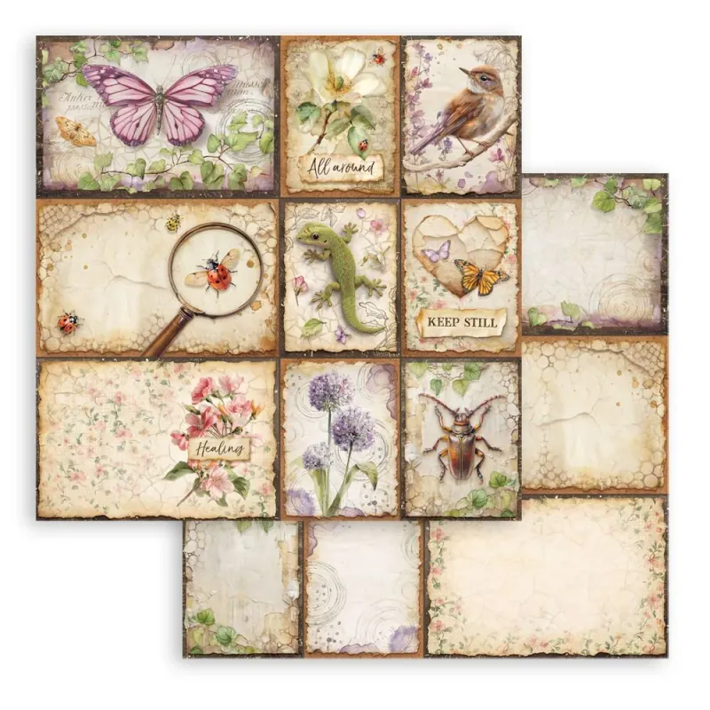 Stamperia – All Around 8x8 Inch Paper Pack