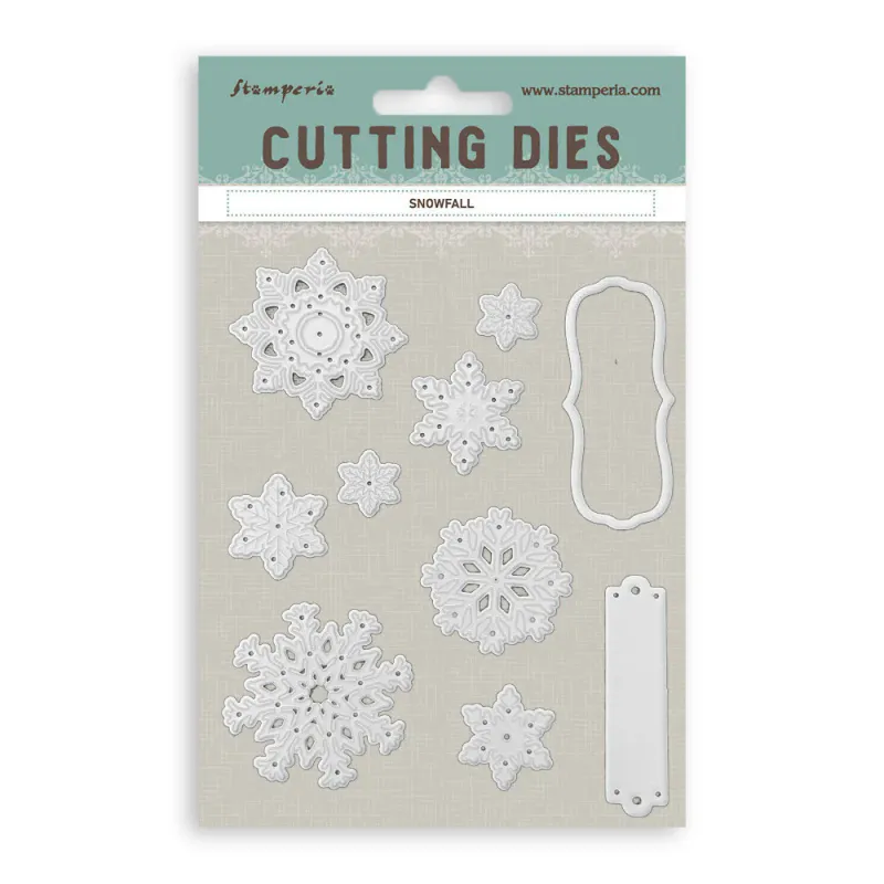 Stamperia Christmas Snowfall Dies A6