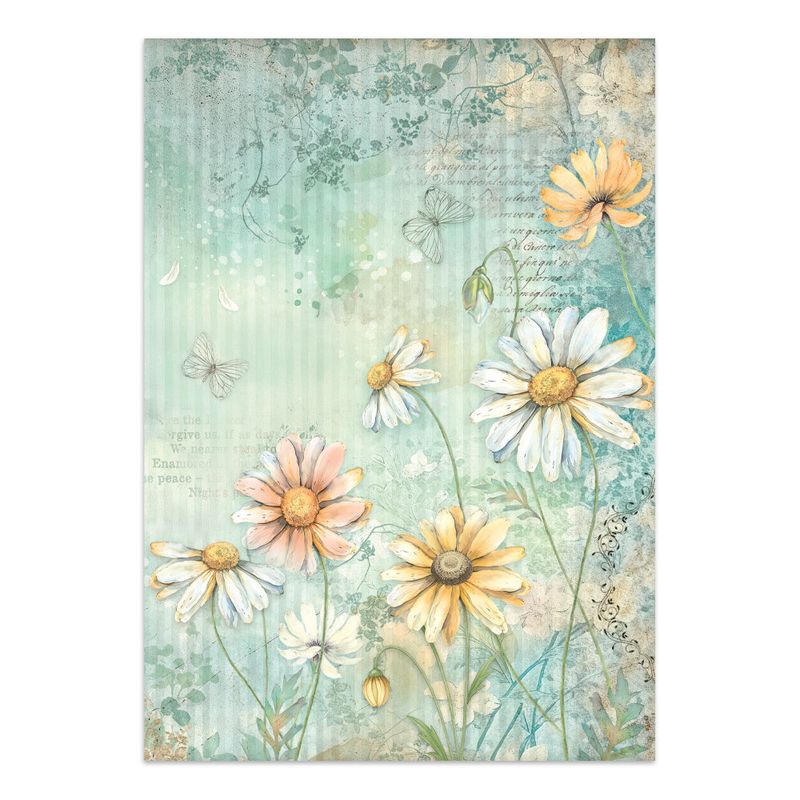 Stamperia – Daisy Art Junk Journal Stickers, Cut-Outs and Backgrounds