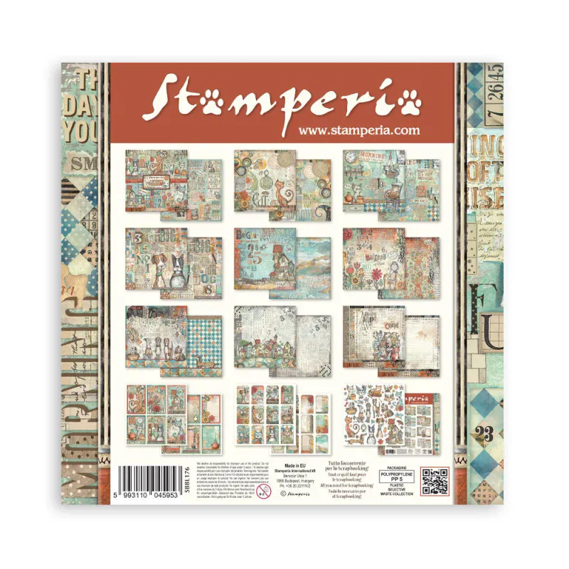 Stamperia – Furry Friends 12x12
