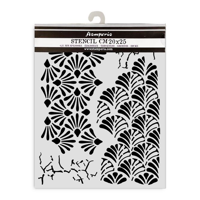 Hovedbilde Stamperia – Stencil Alterego Mixed Patterns ...