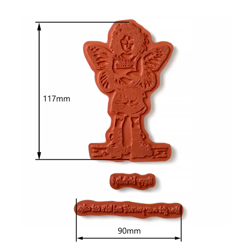 Andy Skinner – Princess Attitude Rubber Stamp Set (AS070077)