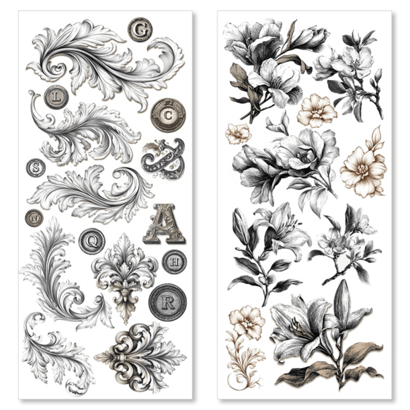 Ciao Bella – Typographic Art Stickers (5 transparente ark)