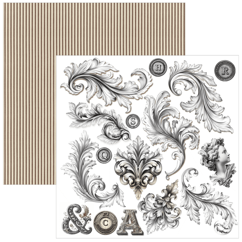 Ciao Bella – Typographic Fussy Cut Pad 6x6