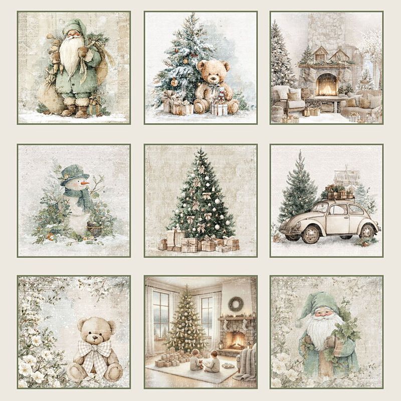 Reprint – Cozy Christmas Paper Pack 8x8
